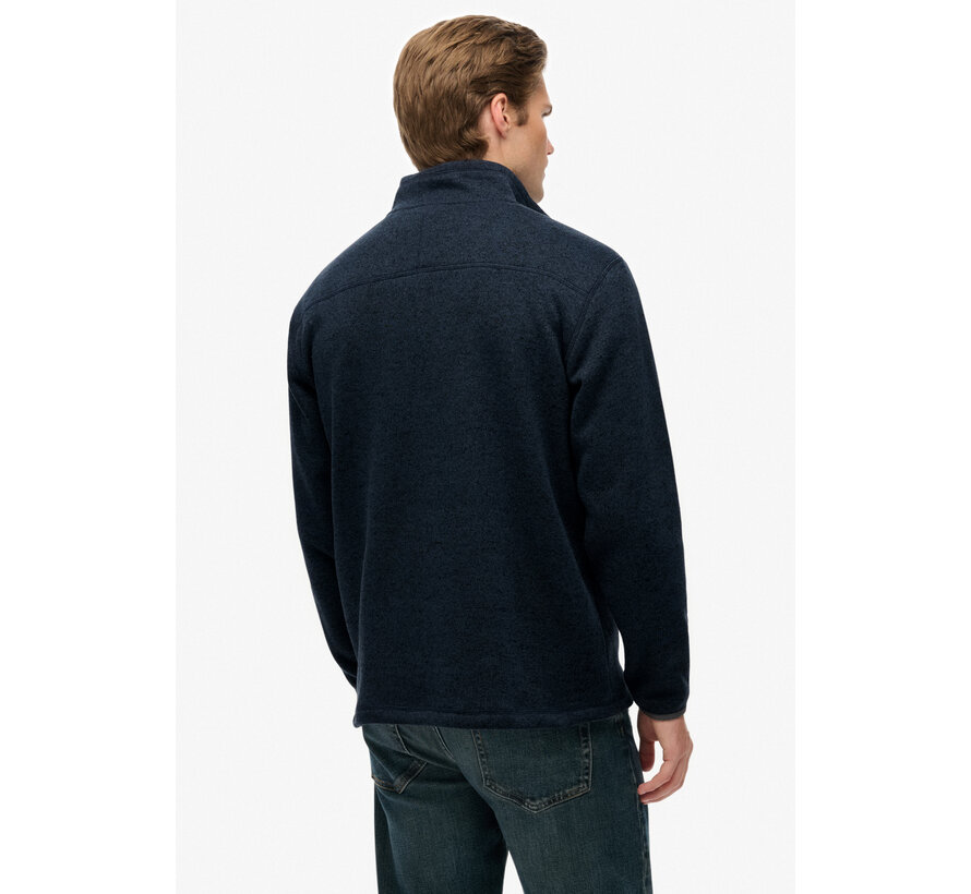 STORM FLEECE HALF ZIP Storm Navy Grit (M2014257A - KUX)