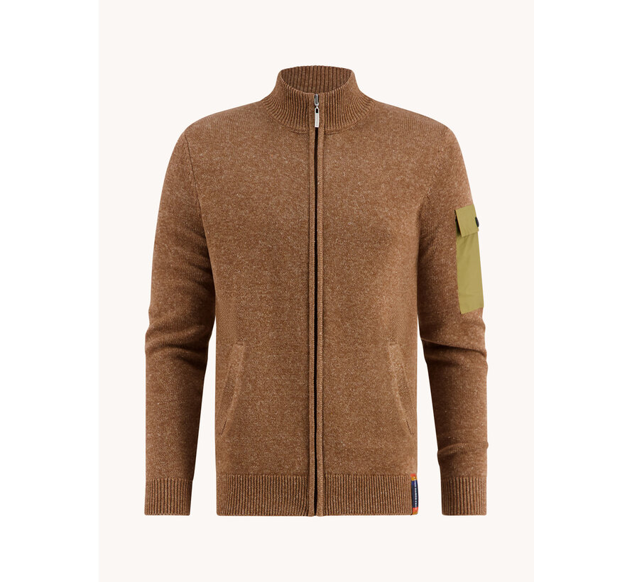 Vest Melange Dark Sand (32.502 - 205)