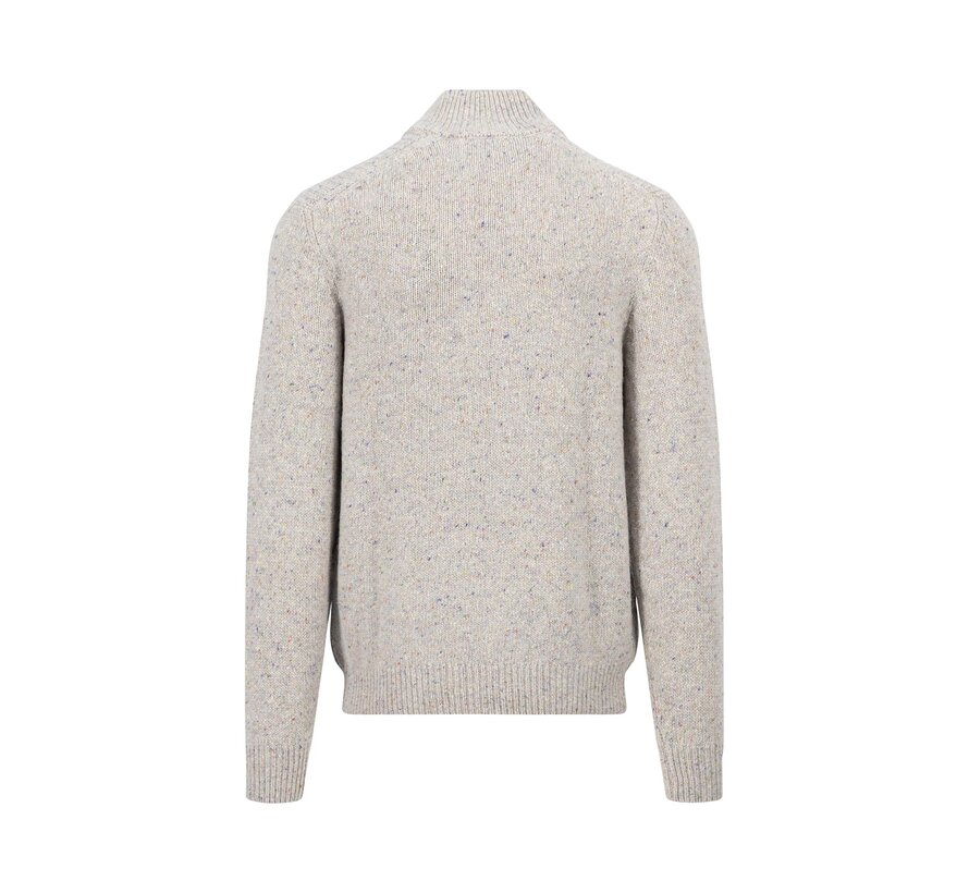 Half Zip Trui Winter White (1410 346 - 826)