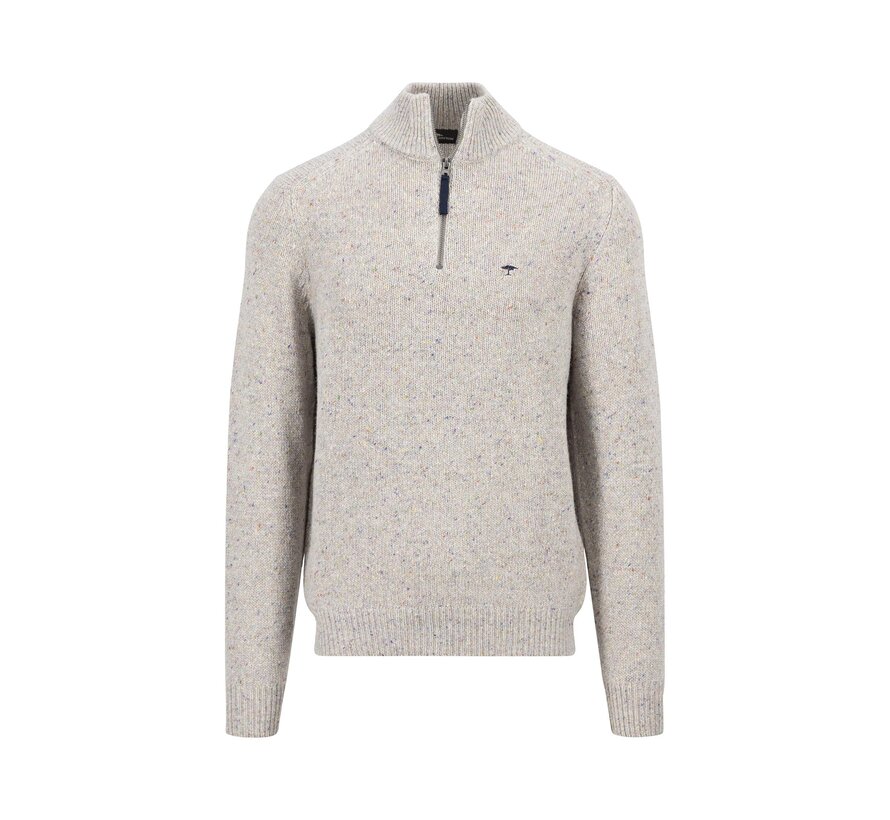 Half Zip Trui Winter White (1410 346 - 826)
