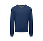 V-Hals Trui Merino Cashmere Night Blue (1414 801 - 680)