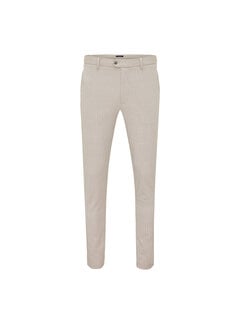 EPPO Melange Herringbone Trouser Beige (TRPAJA176 - 101)