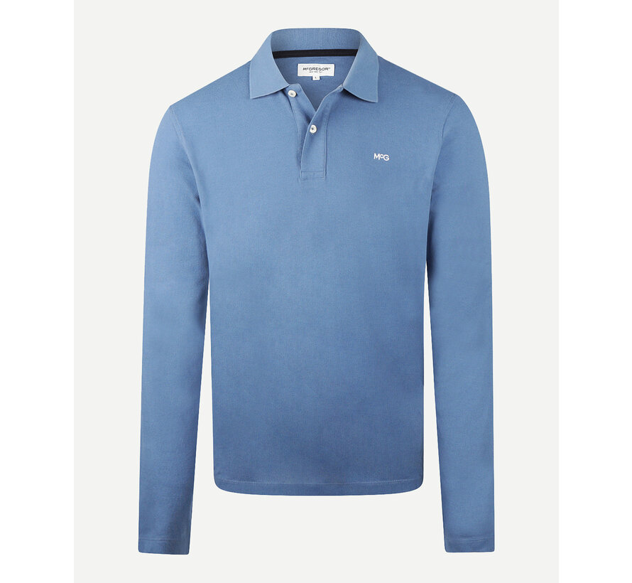 Classic Polo Long Sleeves Worker Blue (MM999.9003.01 - 2015)