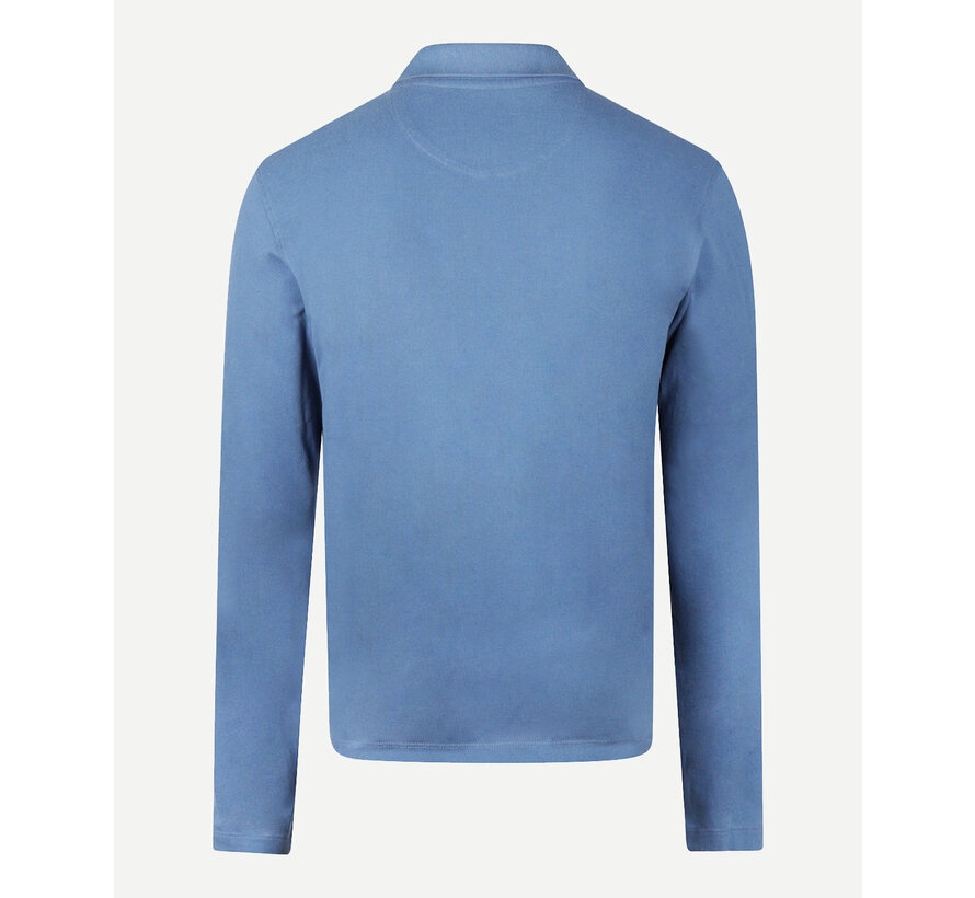 Classic Polo Long Sleeves Worker Blue (MM999.9003.01 - 2015)