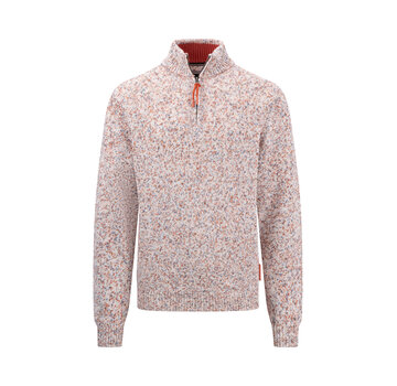 Fynch Hatton Trui Half Zip Mulicolor (1312 650 - 361)