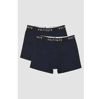 Kultivate Boxershort Uni 2 Pack Navy (2001020011 - 319)