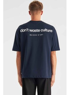 Don't Waste Culture Culture T-shirt Cleo Navy Blue (D11.1489 - 670)