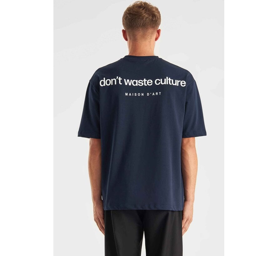 Culture T-shirt Cleo Navy Blue (D11.1489 - 670)