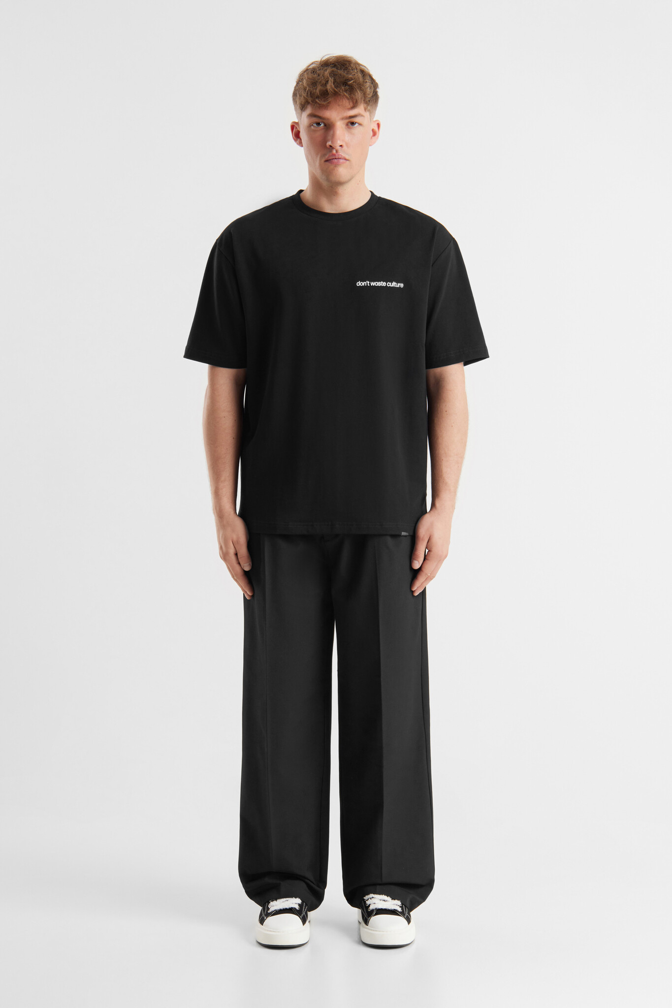 Don't Waste Culture Culture T-shirt Cleo BlackWhite  L Don't Waste Culture