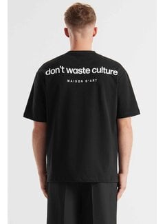 Don't Waste Culture Culture T-shirt Cleo Black/White (D11.1489 - 80)