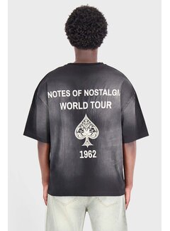 Don't Waste Culture T-shirt Islian Washed Black (D11.1856 - 2)