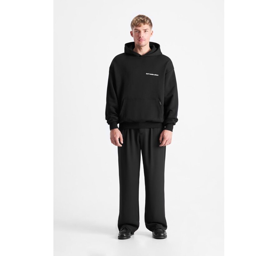 Hoodie Ray Black/White (D17.1326 - 80)