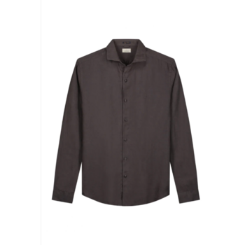 Dstrezzed Jagger Overhemd Linen Raven (303710 - 995)