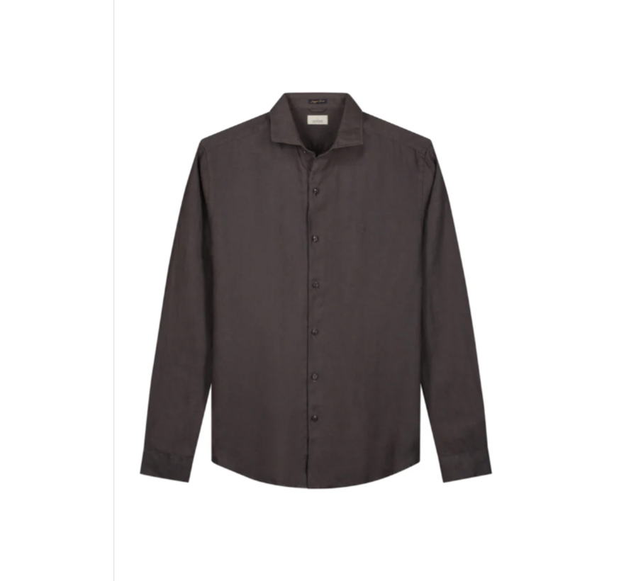 Jagger Overhemd Linen Raven (303710 - 995)