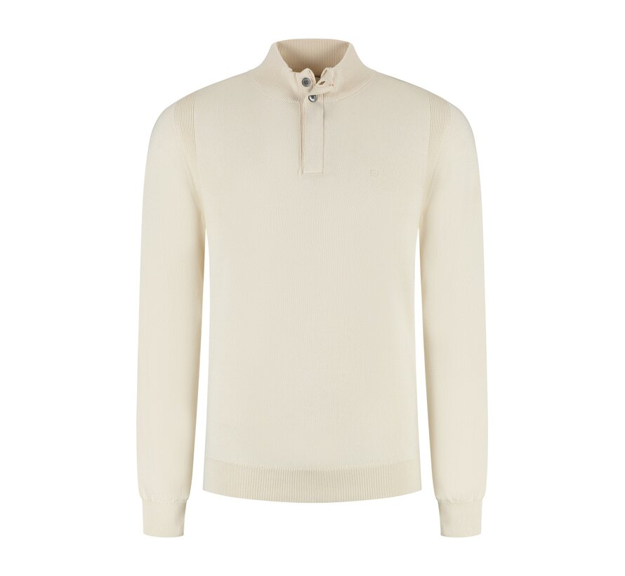 Pullover Premium half zip jers white (52.1143 - 104)