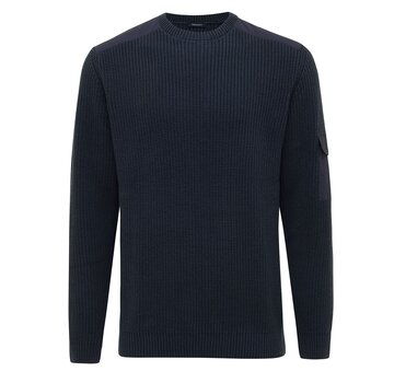 Tresanti DACIANO Rib knit with nylon part Navy (TRKWIE109 - 803)