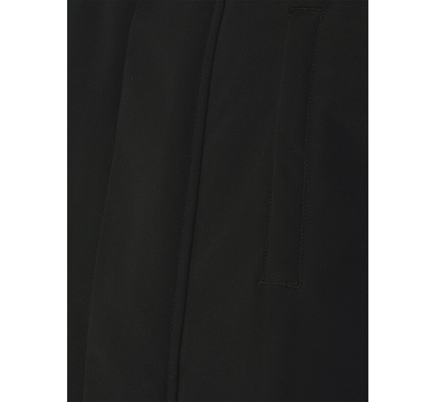 Jacket Long Fit Hooded Black (25630920 - 020)