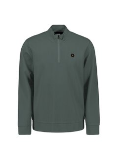 No Excess Sweater Half Zipper Dark Steel (27100204 - 124)