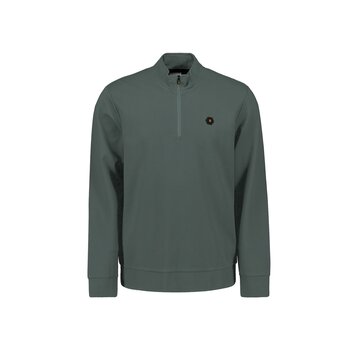 No Excess Sweater Half Zipper Dark Steel (27100204 - 124)