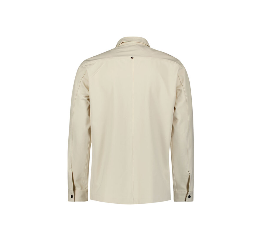 Overshirt Full Zipper Stretch Sedoc Cement (27510104 - 122)