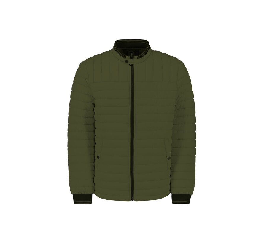 Jacket Short Fit Padded Dark Moss (27630202 - 186)