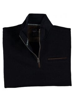 Fellows United Pullover High Class With Suede Navy (22.2608 - 110)