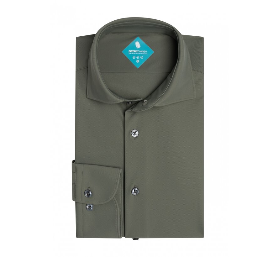 Pique Performance Shirt Dark Green (7.31.025.780 - 072)