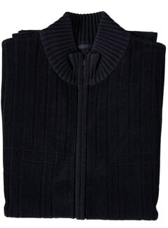 Fellows United Cardigan Vest Chenille Garment Dyed Navy (42.1124 - 110)
