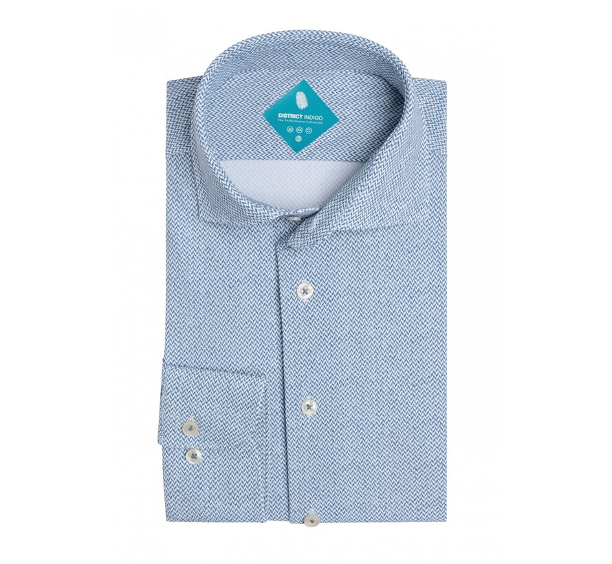 Pique Performance Shirt Blue (7.52.025.790 - 316)