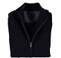 Cardigan Vest Cable Overdye Navy (22.1115 - 110)