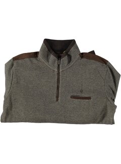 Fellows United Half Zip Pullover Bi-Color Suede Details (22.2635 - 145)