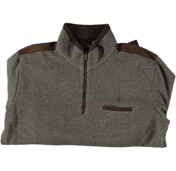 Fellows United Half Zip Pullover Bi-Color Suede Details (22.2635 - 145)