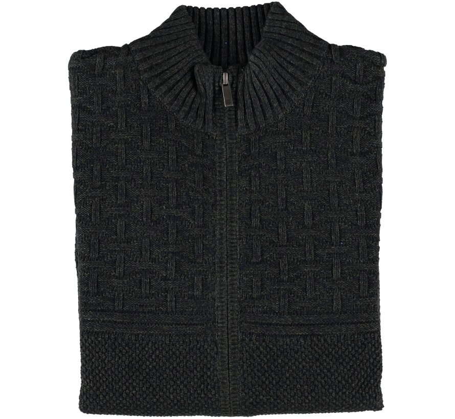 Fellows United Vest Structure Knit Green (32.1104 - 172)