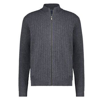 Fellows United Cardigan Vest Luxe 80% Lambswool Grey (32.1110 - 123)