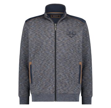 Fellows United Cardigan Vest Twisted Color Suede Details (32.2611 - 110)