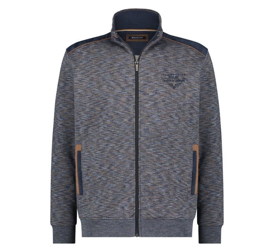 Cardigan Vest Twisted Color Suede Details (32.2611 - 110)