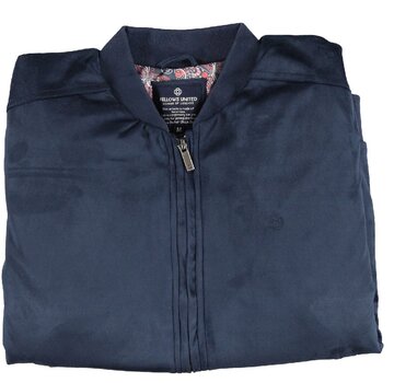 Fellows United Jacket Suede Look Navy (99.2654 - 110)