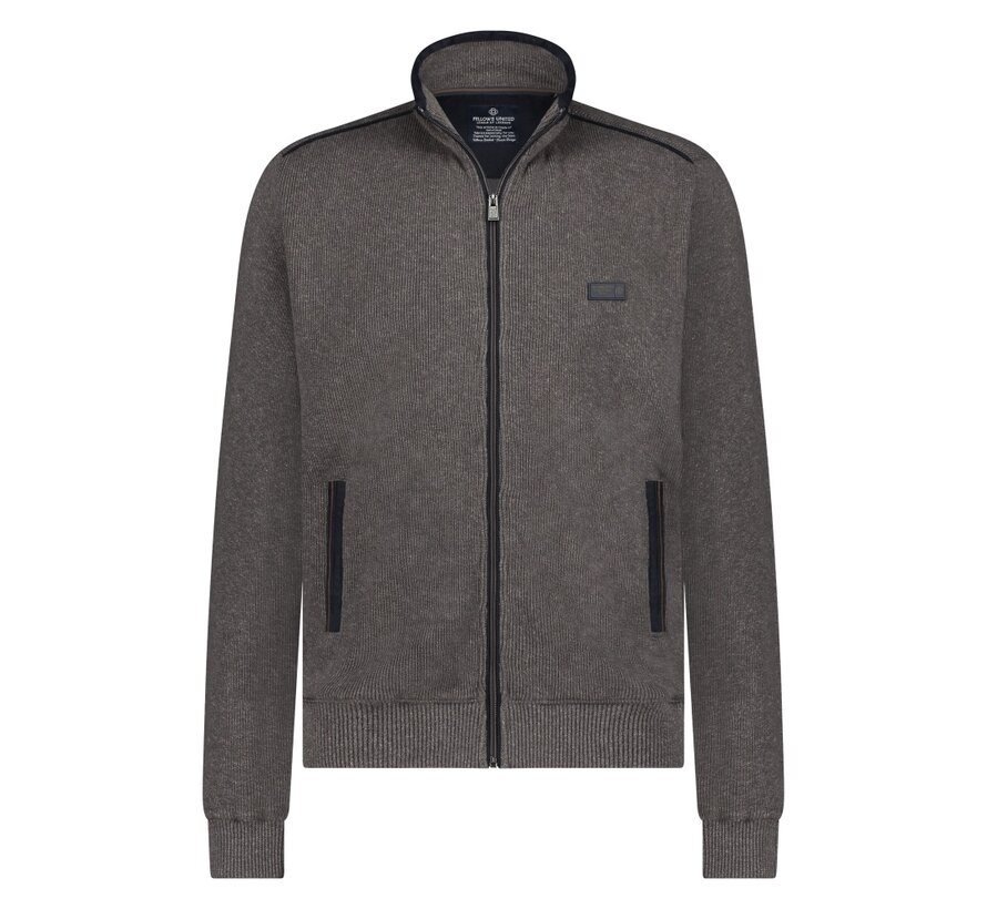 Fellows United Cardigan Sweater Knit Brown (42.2605 - 141)