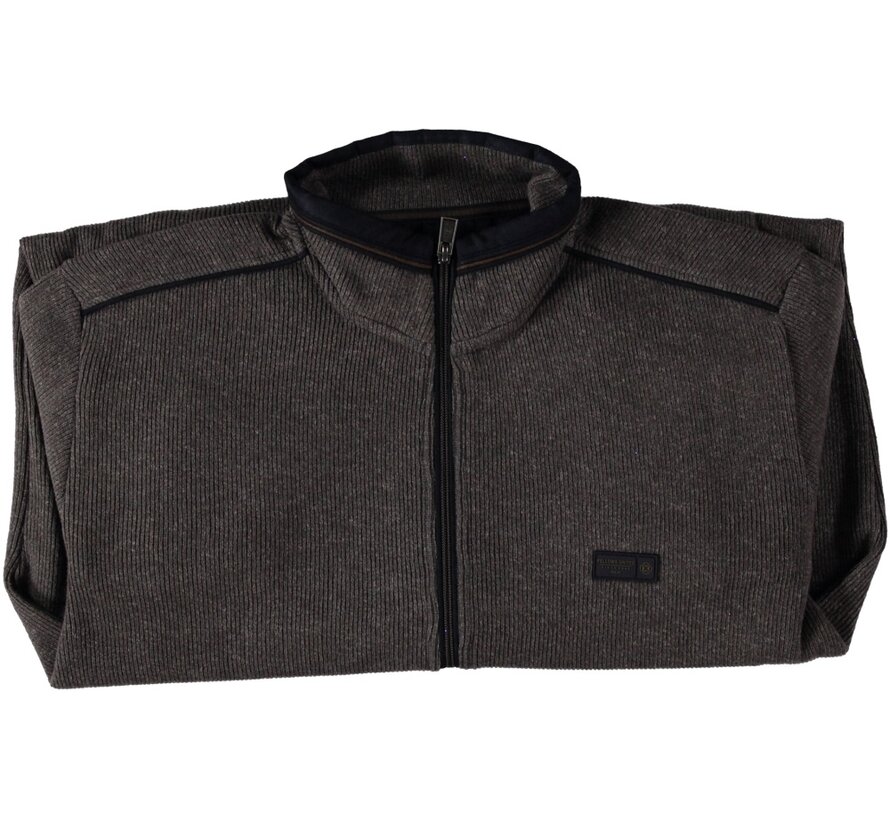 Fellows United Cardigan Sweater Knit Brown (42.2605 - 141)