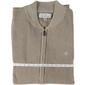 Fellows United Cardigan Vest Tuck Knit Premium Beige (51.1161 - 146)