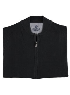 Fellows United Cardigan Vest Black (12.1142 - 120)