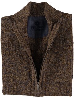 Fellows United Fellows United Cardigan Fantasy Structure Oker (22.1105 - 151)