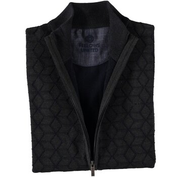 Fellows United Cardigan Star Navy (22.1120 - 110)