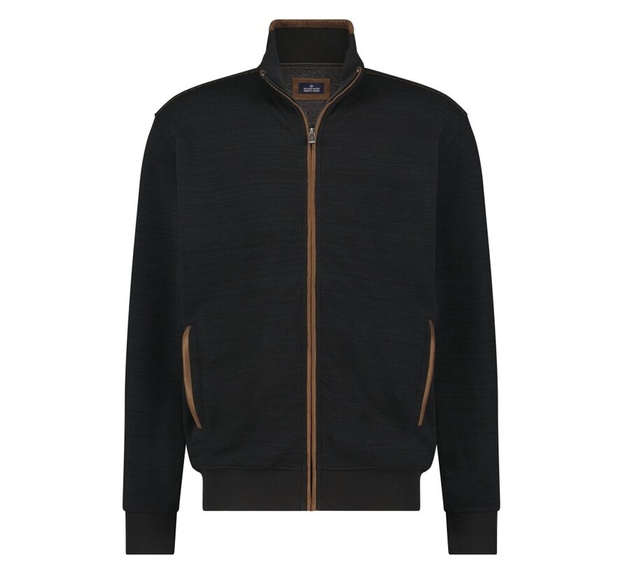 Cardigan Vest Waffle Structure Antra (32.2623 - 120)