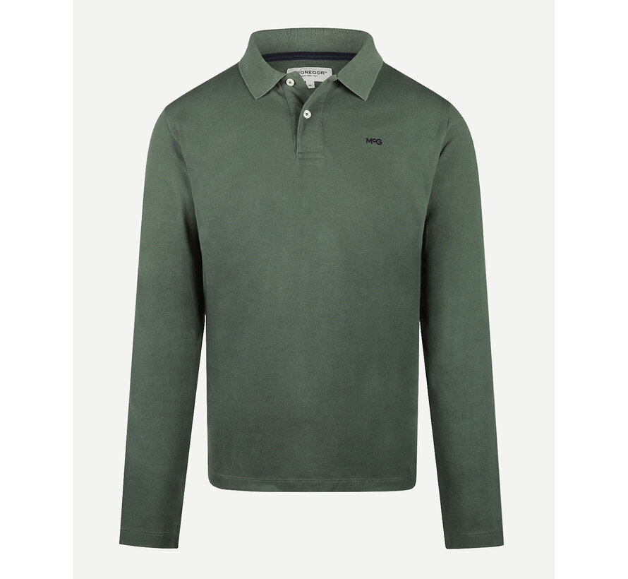 Classic Polo Long Sleeves Worker Winter Sage (MM999.9003.01 - 5108)