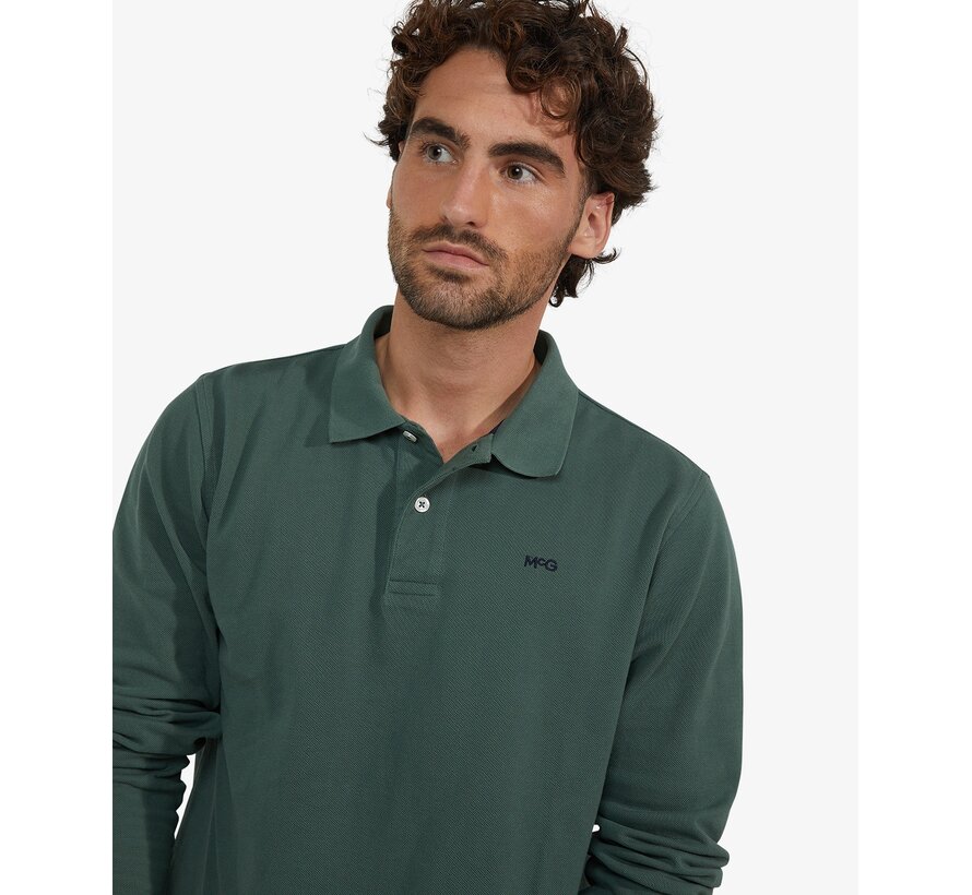 Classic Polo Long Sleeves Worker Winter Sage (MM999.9003.01 - 5108)
