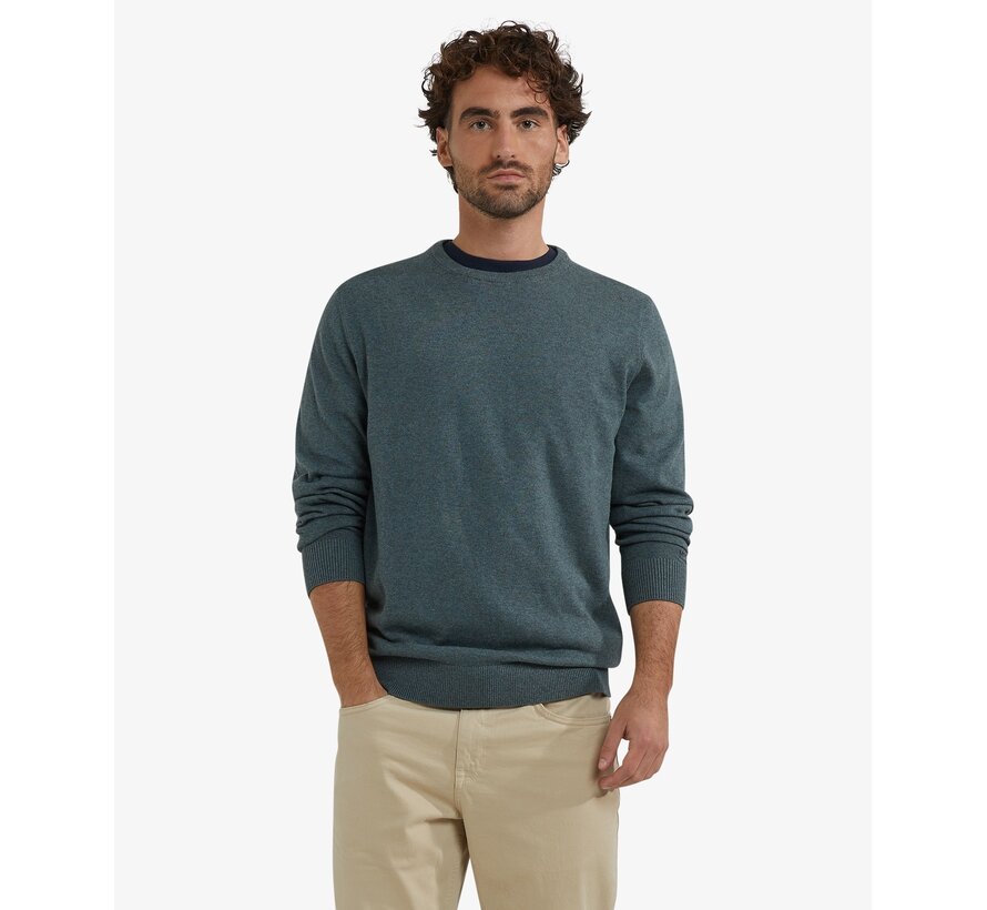 Round Neck Pullover Winter Sage (MM999.1202.01 - 5108)