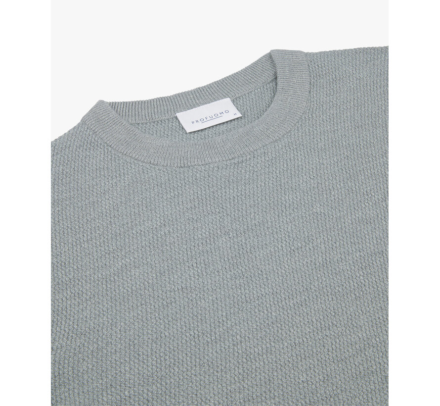 Crew Neck Pullover Green (PPWJ10033B)