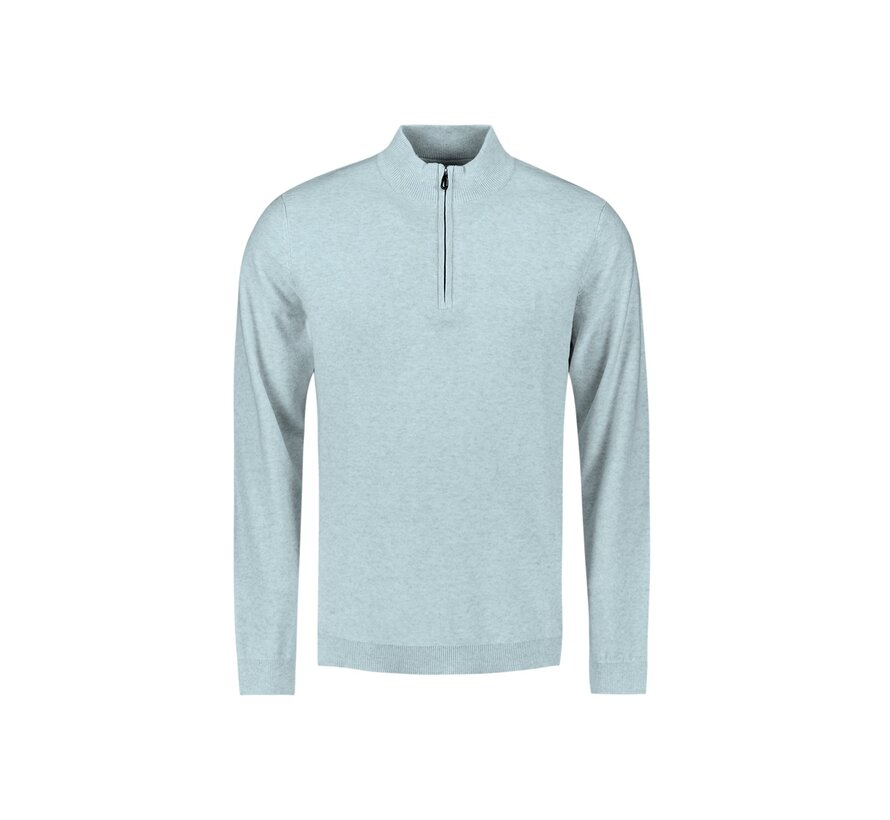 Pullover Half Zip Melange Ice (27230111 - 151)
