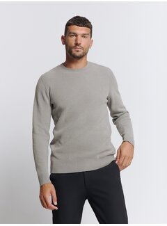 No Excess Pullover Crewneck Chenille Grey (26211115 - 021)